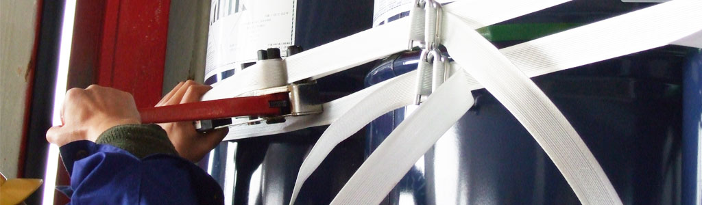 Envío de Flejes Textiles–Hotmelt ordenadas por los clientes