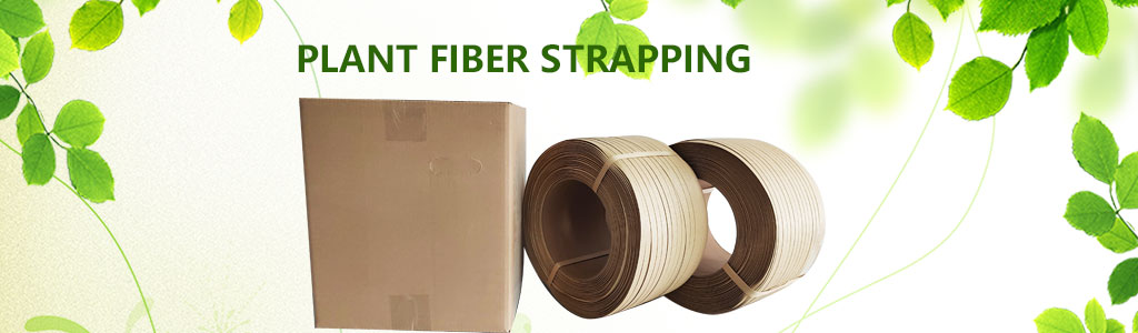 12mm Fleje de Fibra Vegetal, Fleje de Papel, Fleje Ecológico, Fleje Degradable