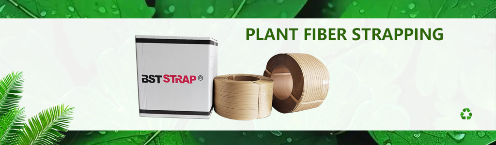 15mm Fleje de Fibra Vegetal, Fleje de Papel, Fleje Ecológico, Fleje Degradable